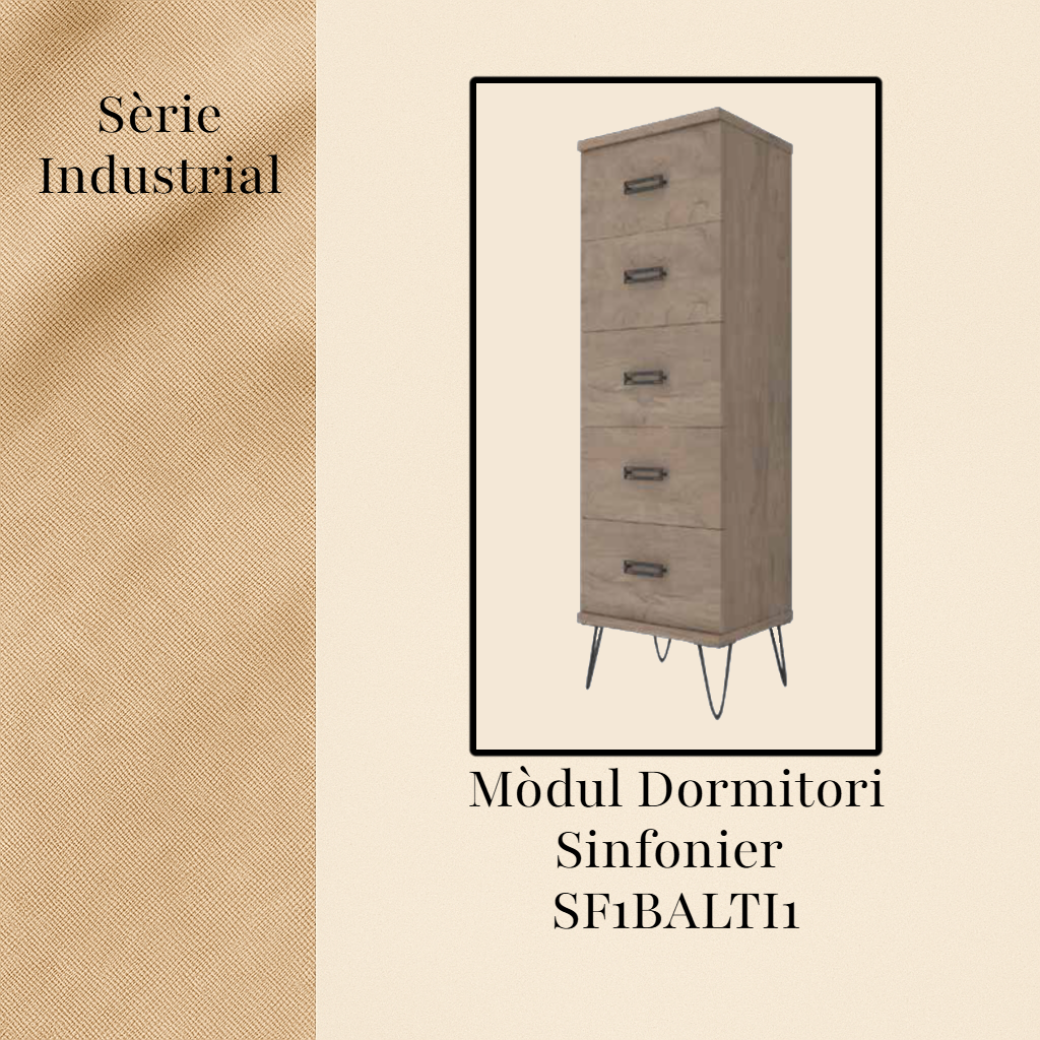 Bedside table module Baltico SF1BALTII1