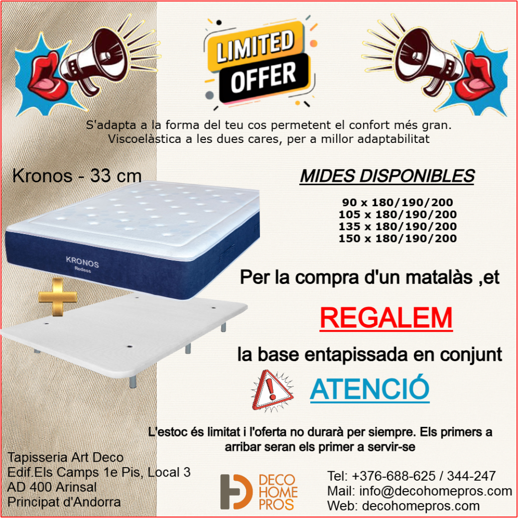 Pack Descans Perfecte Kronos